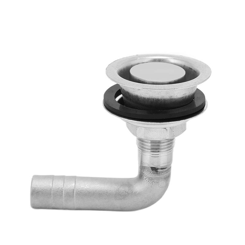 90° Fuel  Vent Rustproof Boat Gas  Vent  316 Stainless Steel  for 5/8in Hoses Yacht for Ship