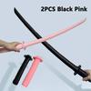3D Printing Samurai Sword Toy Katana Sword Gravity Knife Retractable Cos Props Decompression Toys Birthday Gifts For Friends