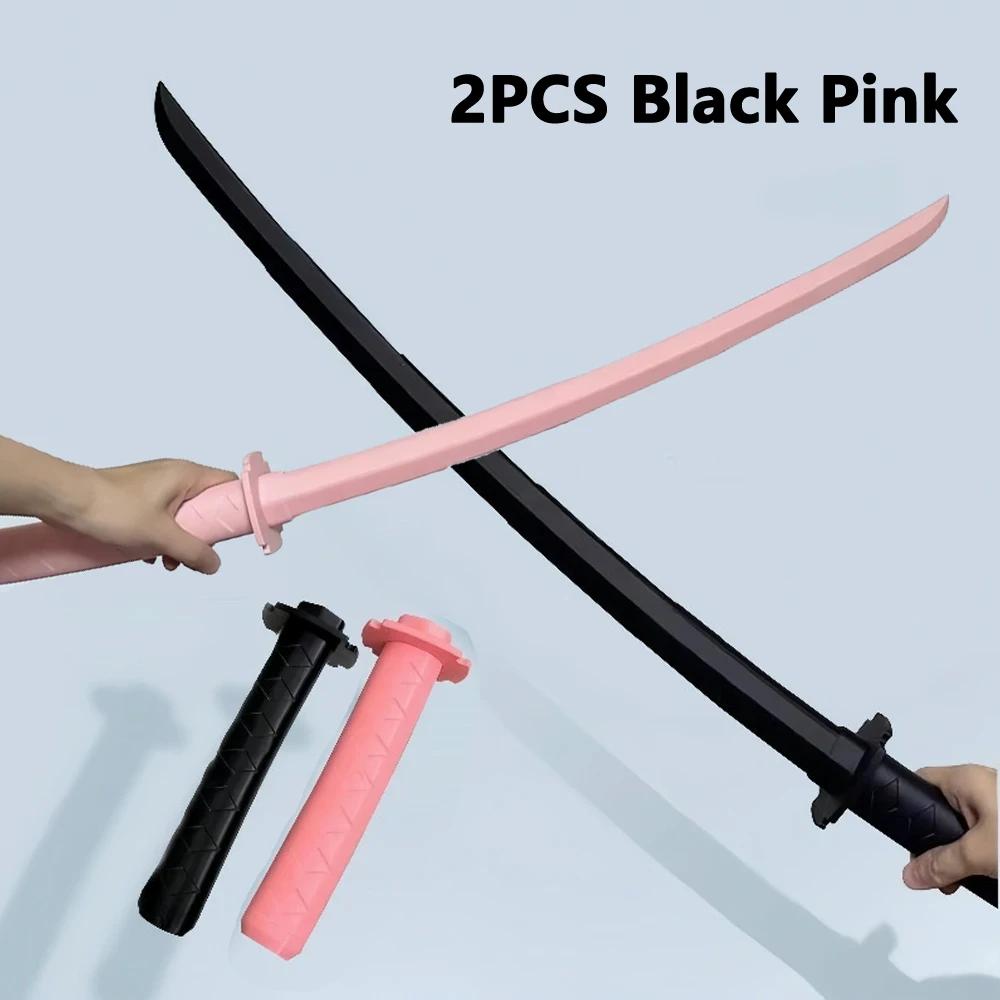 3D Printing Samurai Sword Toy Katana Sword Gravity Knife Retractable Cos Props Decompression Toys Birthday Gifts For Friends