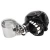 Steering Wheel Spinner Knob Skull Shape Universal Power Handle for Cars Trucks Tractors BoatsBlack