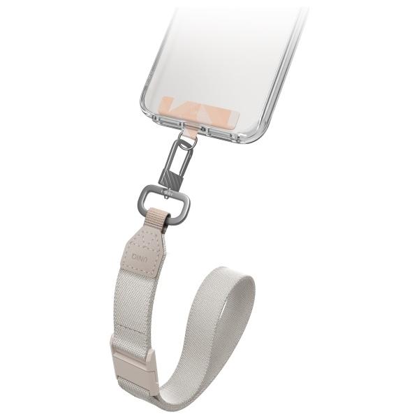 Smycz do telefonu UNIQ Vista 2w1 Brzoskwiniowa