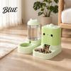 Cat Food Dispenser 2Pcs/Set Automatic Pet Feeders Feeder And Water Convenient Dispenser