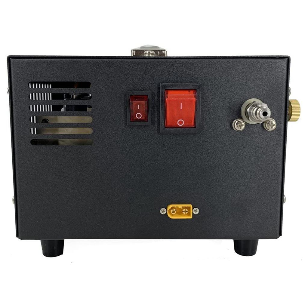 Compressore d'aria elettrico ad alta pressione da 4500 PSI con barometro, compressore d'aria portatile intelligente, pompa per aria da esterno