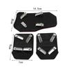 Universal Automobile Foot Pedal Automobile Non-slip Foot Pedal Aluminum Manual/automatic Throttle Brake Pedal Cover Set