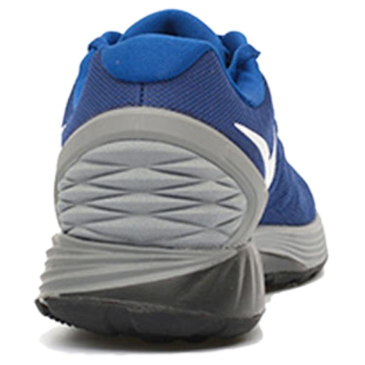 Nike Tênis Masculino LunarGlide 6 Azul Ginásio Cinza Fresco Branco Obsidiana 654433-420