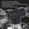 75mm Air Vent Ducting Y T Elbow Pipe Outlet Exhaust Joiner Connector Diesel Heater Air Duct Connector Heater Vent Splitter