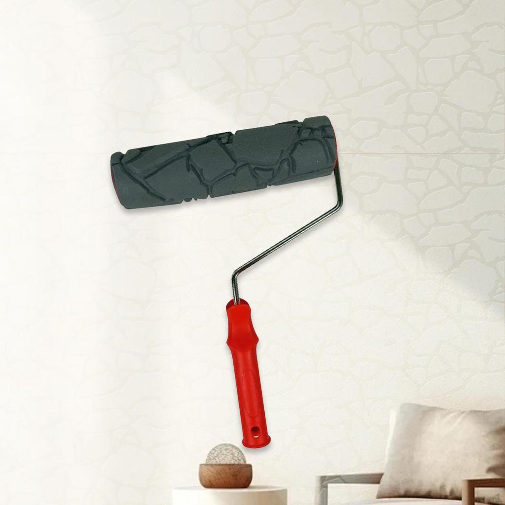 Brick Pattern Roller Paint Art Tool ,Painting, Embossing Texture for Wall Furniture