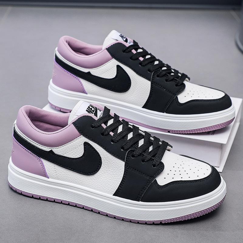 

Putian aj1 low top men s board shoes low soot black red toe dunk casual sports women s tide shoes shoes 39