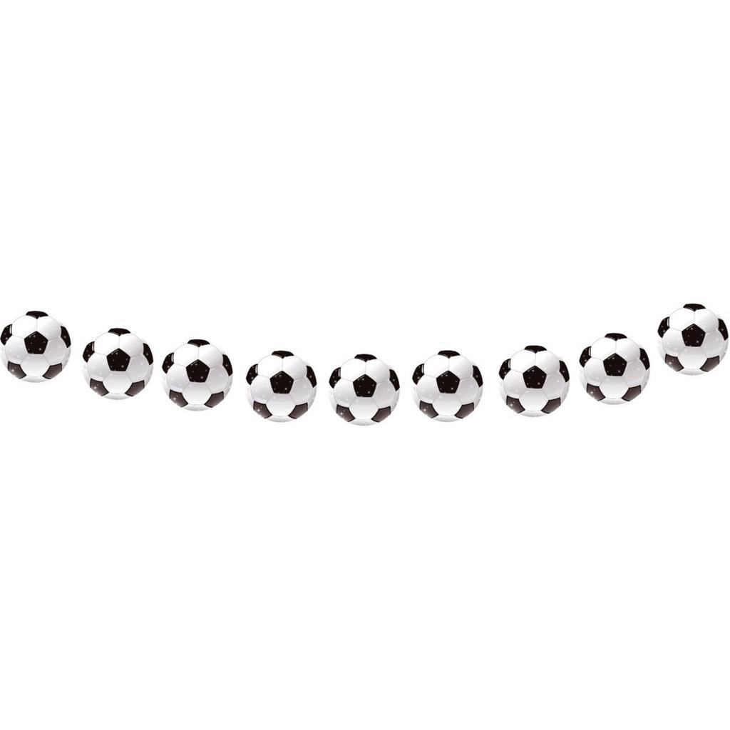 Soccer Theme Birthday Party Decoration Banner Garland Football Pattern Pennant Flags for Kids Sports Party Supplies