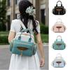 Oxford Mummy Tote Bag Multifunctional Backpack Baby Diaper Shoulder Bags Outdoor Baby Insulated Bottle Handbag Women'S Portable Stroller Backpack