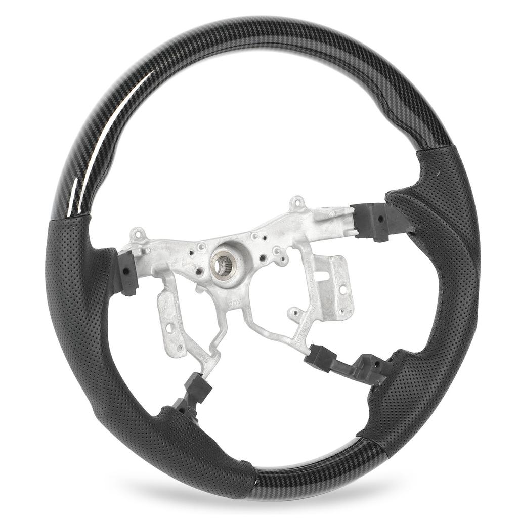 Hydro Dip Steering Wheel Perforated Leather Replacement For   XV40   Previa 2007 to 2011