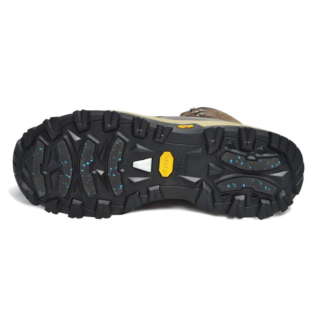Pajar TOWER Leather Mountain Waterproof Outdoor Suitable for with Vibram Dark Brown Boots, Men's Boots, -30°C (-22°F), Sole, (Size 26cm)