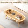 Coffee Table Living Room Table with Shelf, Coffee Table for Living Room, Bedroom, 120 X 60 X 42 Cm, Natural Wood