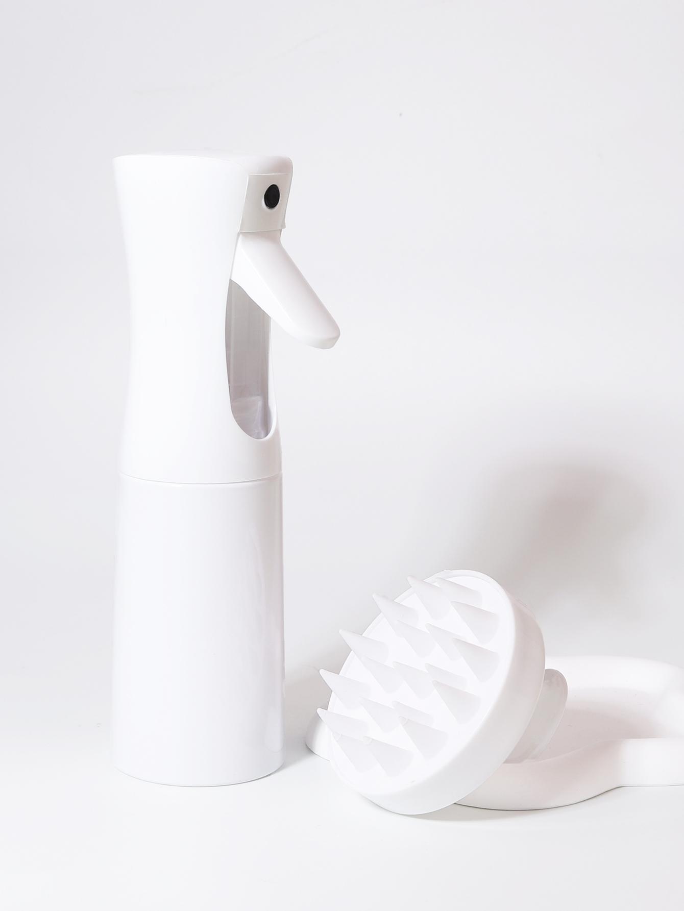 

2 штуки/набор 200 мл перезаполняемая бутылка-спрей с резервуаром для воды высокого давления и силиконовая массажная расческа для кожи головы Специально для париков из натуральных волос