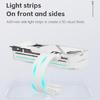 Decorative ARGB 8Pin GPU Power Extension Cable Wireless Lighting Control Durability ARGB Light Strips For PC Builds