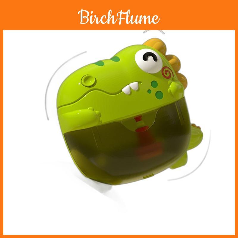 Dinosaur Bubble Machine For Kids Bath Toys With Lights And Music For Sensory Play