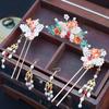 Tassel Chinese Style Hairpin Set Pearl Butterfly Hair Comb Hanfu Hair Stick  Hairstyle Tool