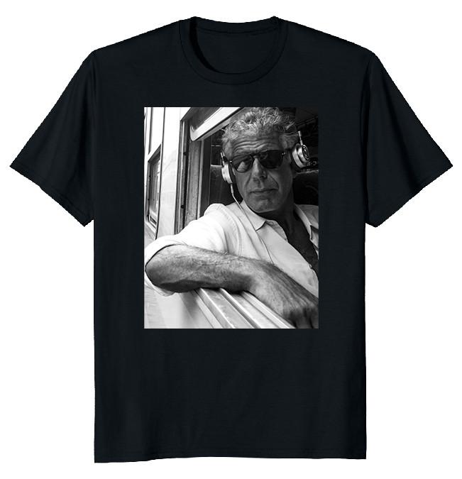 NEW LIMITED Anthony Bourdain Chef Novelty Heavy Cotton Tee M