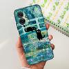 Für Motorola Moto G55 5G Hülle Niedliche Cartoon Katze Tiere Weiches Silikon Stoßfeste TPU Rückseite Handyhülle Für MotoG55 G 55 Funda