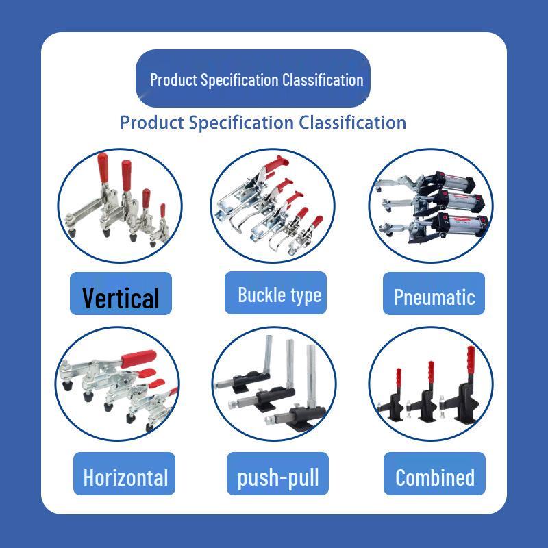 200W Industrial Quick-Release Lever Clamp for Mechanical Equipment