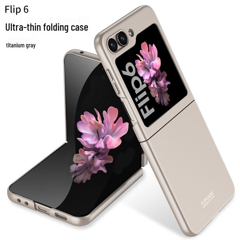

Samsung Z Flip 6 Ultra-Thin Frosted Solid Color Phone Case Without Screen Protector