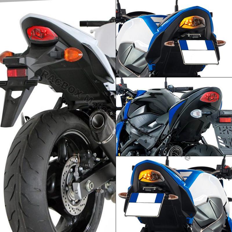 Motorcycle Rear LED Tail Brake Turn Signals Integrated Light 12V for Suzuki GSX-S750 750Z GSX-S1000 GXS-S1000F S1000Z 2017-2021
