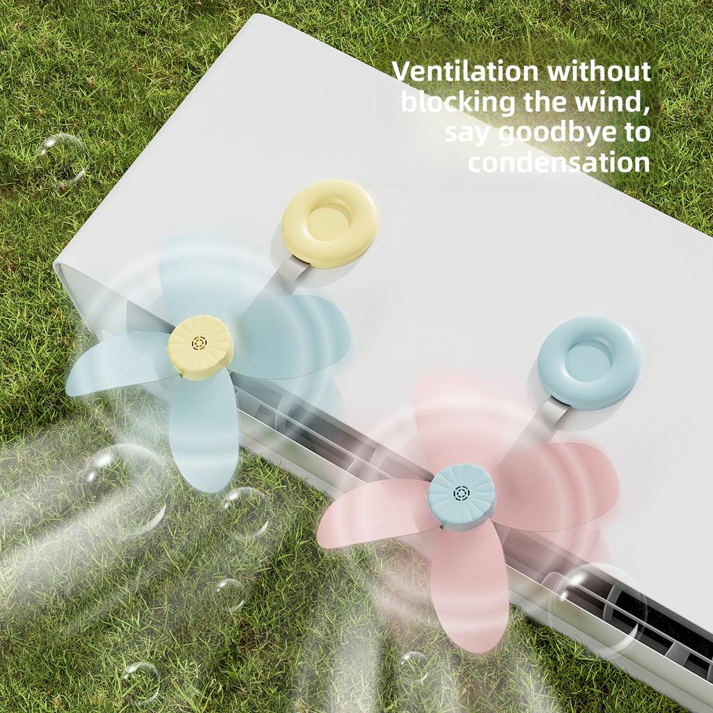 Air Conditioning Small Fan, Wind Deflector, Air Conditioning Windscreen, Non-drilled Hanging Anti-draft Outlet Deflector, Anti-draft Outlet Baffle