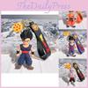 Bunte Dragon Ball Schlüsselanhänger Sammlung Niedliche Anime Auto Tasche Zubehör