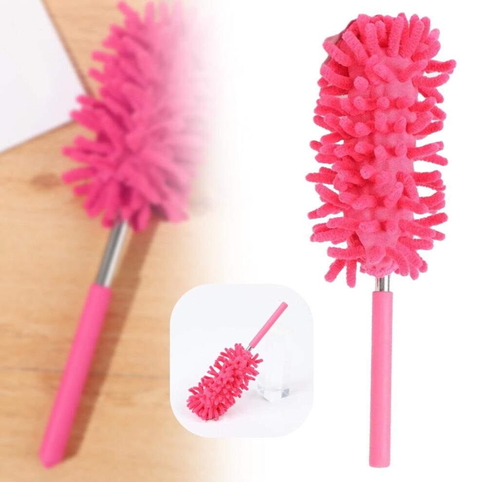 Dusting Brush for Home and Car with Detachable Cloth Head