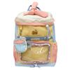 Schoolbag Japanese backpack candy contrasting colors Japanese ins toffee student schoolbag star college class backpack sweet wind