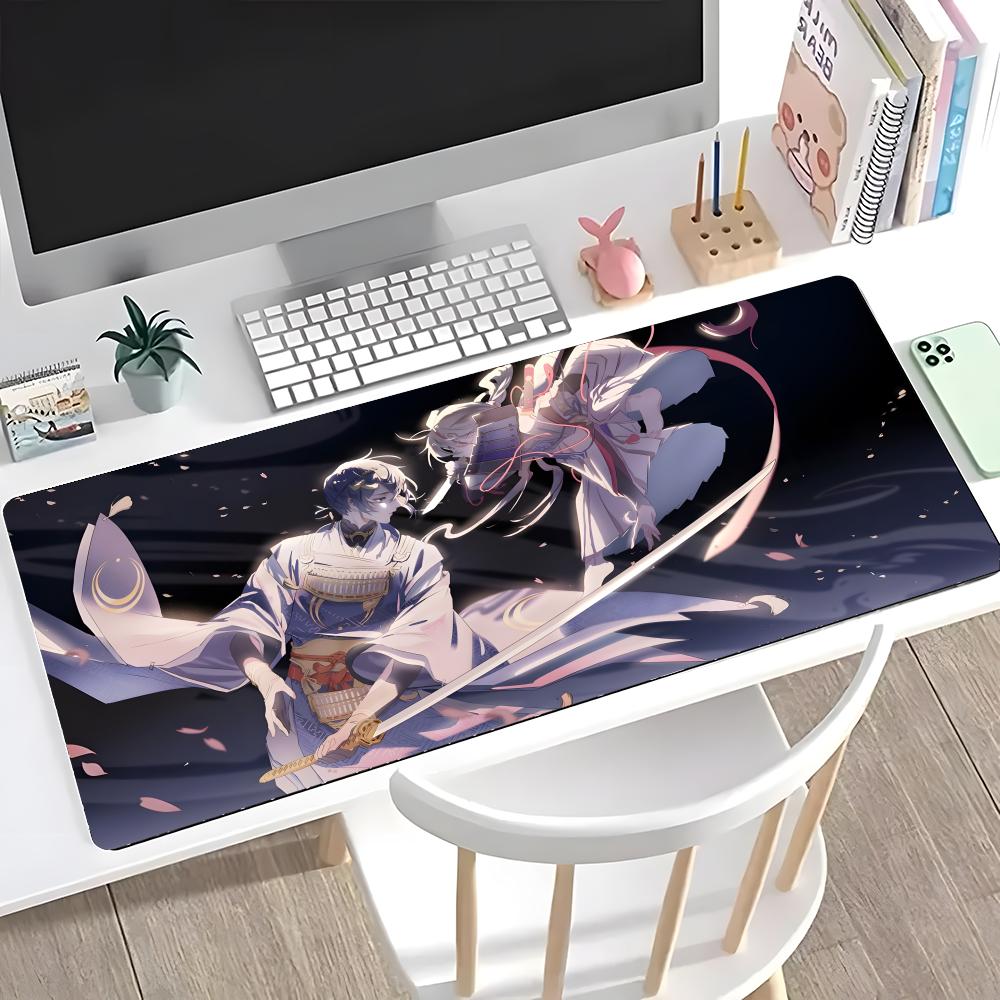 anime T-touken R-ranbu Mouse Pad Mousepad Large Gaming LockEdge Thickened Computer Keyboard Table Desk Mat