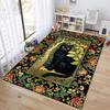 Fox Floral Frame Carpet Is Suitable For Living Room And Bedroom Doormats Office Balcony Decorative Carpet A10