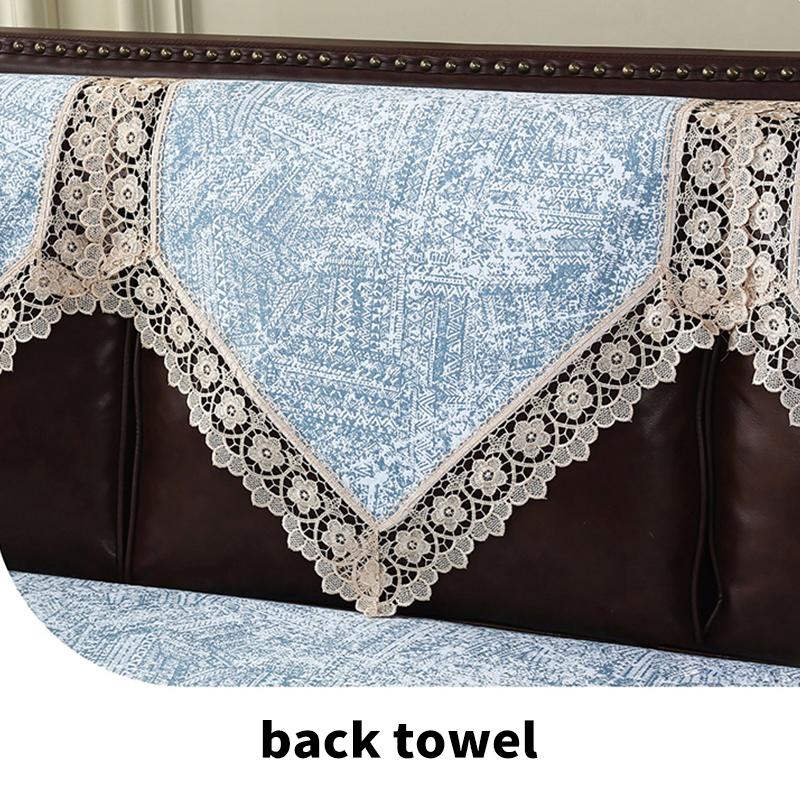 Fashion Chenille Sofa Cushions Anti-Slip Retro Jacquard Sofa Covers Home Decoration Living Room Armchairs Seat Towel Slipcover