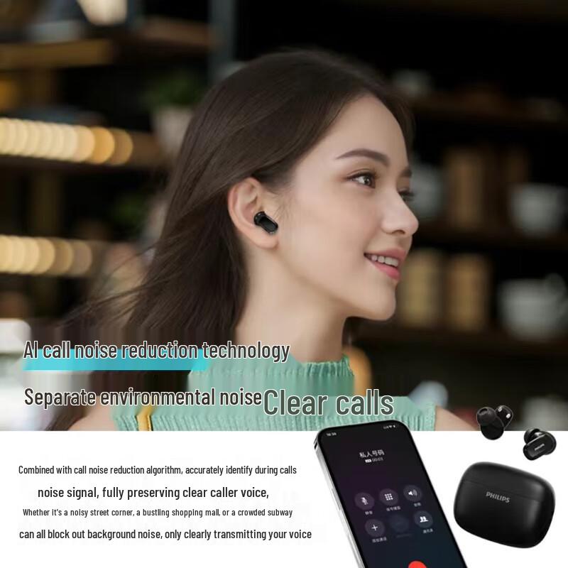 Philips TAT2569 ANC True Wireless Bluetooth Earbuds