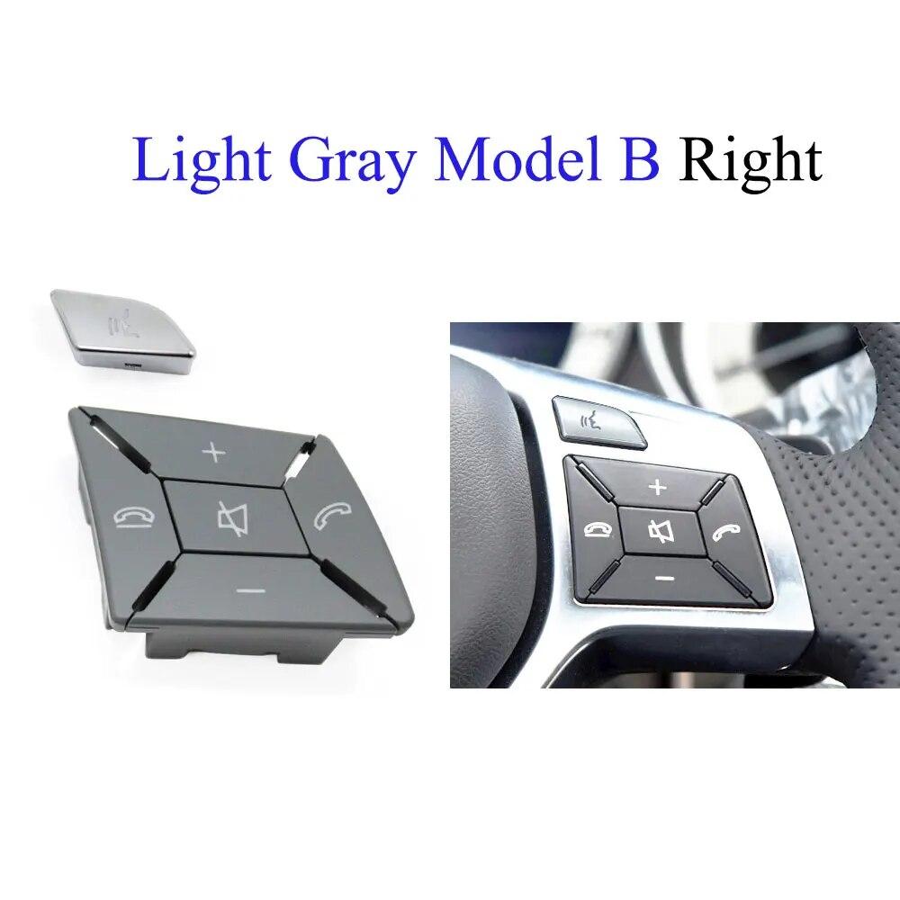 Car Steering Wheel Cover Control Switch Multi-functional Button For Mercedes Benz C E GLK Class W204 X204 W212 W218 W156 W246