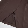 Womens 2-Piece Set: Sleeveless Crop Top Wide Leg Pants Solid Color 2025