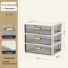 Multi-layer Desktop Organizer: Drawer-Type Storage Box for Office Supplies, Stationery, and Cosmetics