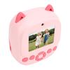 Kids Instant Print Camera 1080P 48MP HD Digital Camera AI Voice Thermal Printer with Selfie Timer Game Music