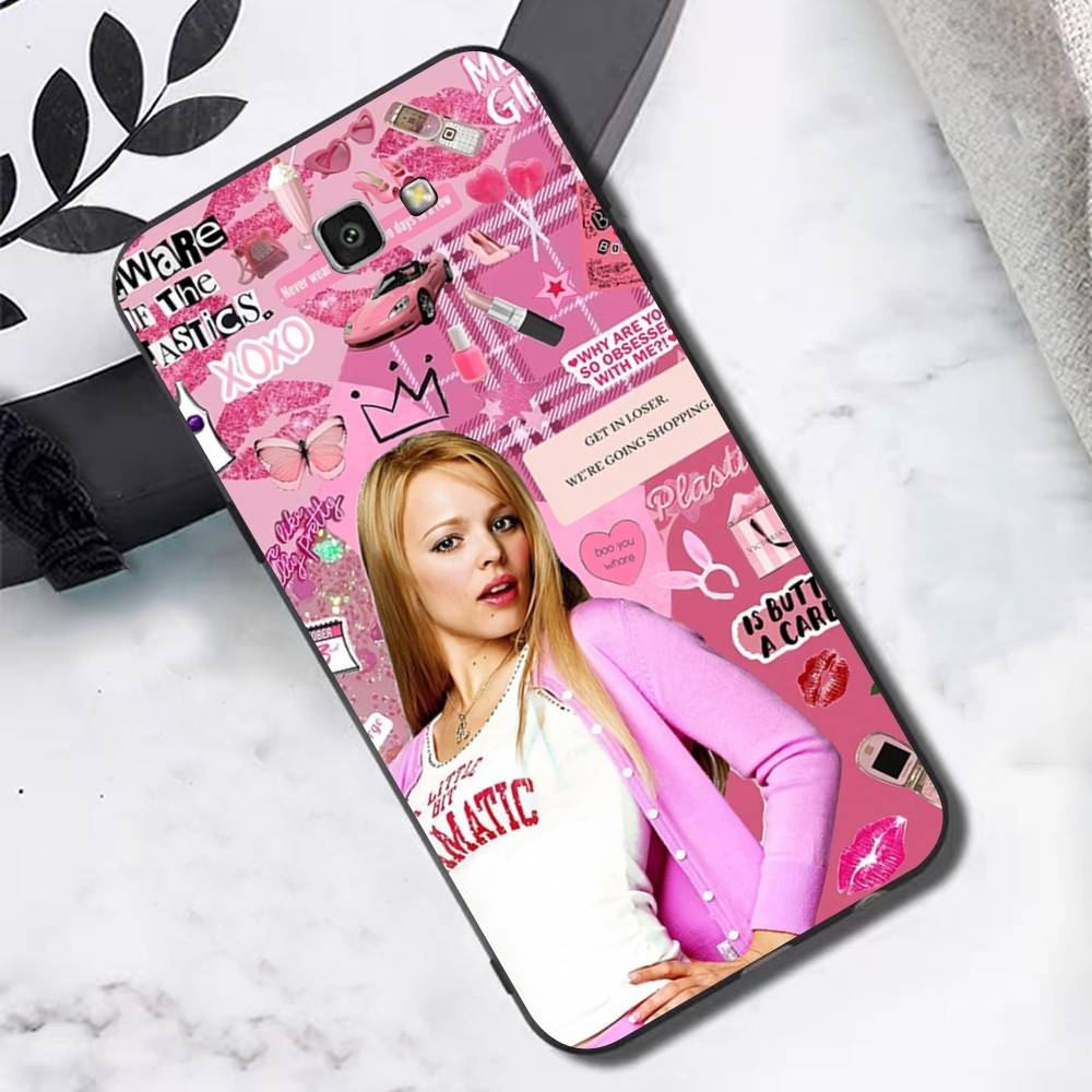M-Mean Girls B-Burn Book Phone Case For Samsung S 24 Fe 25 Ultra Plus 20 Lite 21 30 22 23 24 22 Ultra 5G Fundas