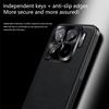 For Xiaomi 15S Pro Case PU+TPU+PC Phone Back Cover with Metal Lens Frame