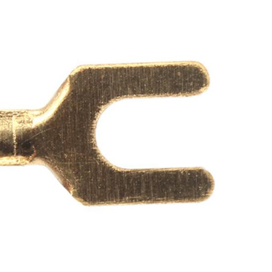 10Pcs Battery Bulb Holder Connecter U Shaped End Sturdy Science Supplies Electrical Testing Experiment Crocodile Clips Wire Connecter for School