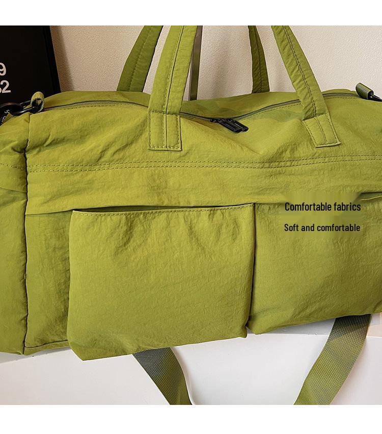 Women's Large Capacity Travel Crossbody Bag - Lightweight Duffle for Business, Sports, and Fitness