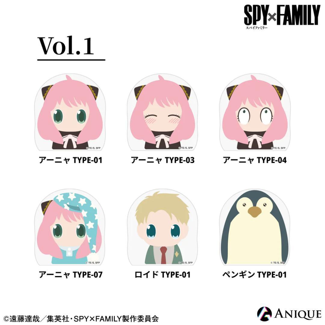 Used SPYFAMILY 5-piece acrylic stand set regular price