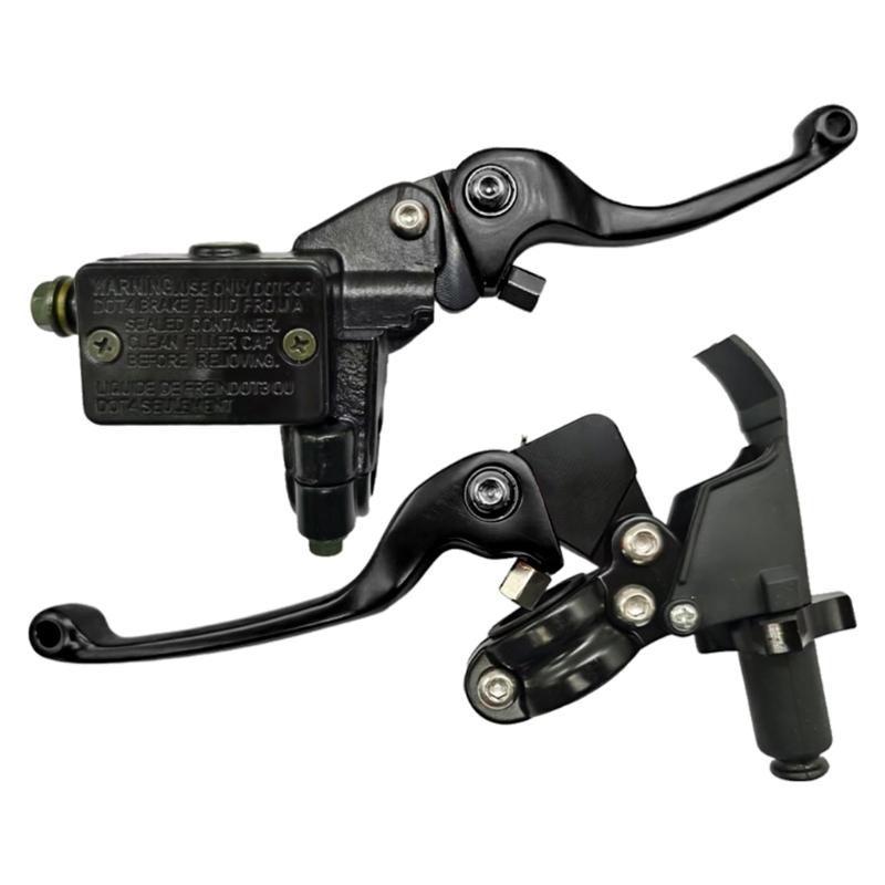 

1 Pair Replacement Clutch Brake Handle Lever Motocross Brake Clutch Levers Aluminium Clutch Lever Motorcycle Accessories чорний