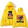 Funny Boxing Club Karate Bear Print Hoodies Men Women Fashion Vintage Kawaii Sportwear Fleece Oversized