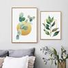 Watercolor Tropical Leaves Life Possibility Wall Art Canvas Posters Painting Wall Pictures For Rural Bedroom Home Decor