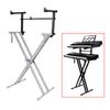 Detachable Electronic Piano Second Tiers Stand Digital Piano Stand Electric Piano Rack Musical Keyboard Extension Stand