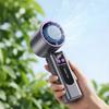 Portable Handheld Ice Compress Fan 199-Speed Mini USB Fan Personal Cooler with Digital Display for Summer Three Colors Available