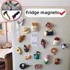 3D Simulation Food Refrigerator Sticker Mini Fun Knife Magnetic Refrigerator Magnets Fried Egg Home Decoration Neodymium Magnets