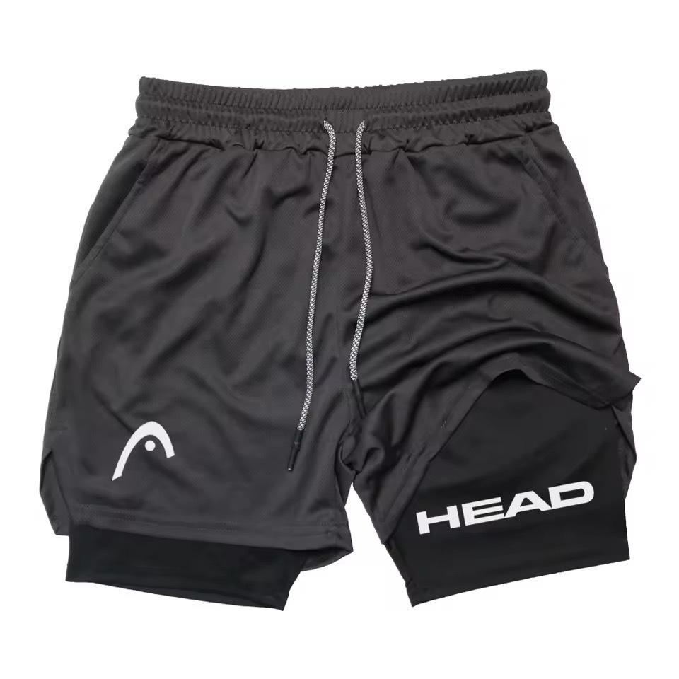 2025 Herrars Snabbtorkande Sommar Sportshorts: Basket, Fitness, Löpning Två-i-ett Fritidsbyxor